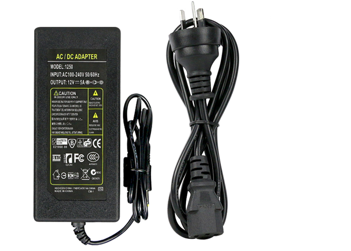 DC 12V 5A 60W Power Supply Charger Adaptor(图2)