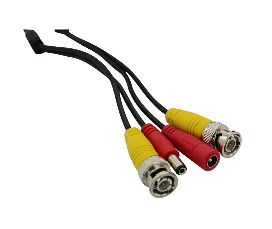 BNC Video Power Siamese Cable 59ft 18m for Analog AHD CVI CCTV Surveillance Camera(图4)